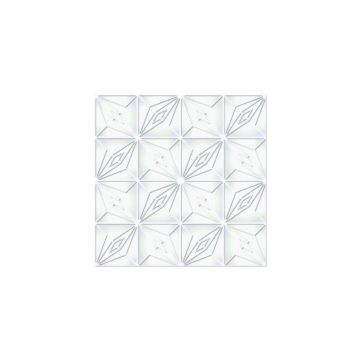 Плита потолочная термо Оригами перламутр