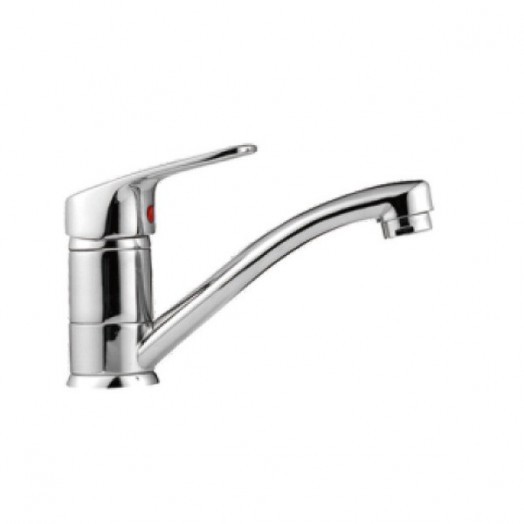 Хайба Смеситель д/умыв. Haiba плоский повор.излив кер.картридж 35мм, шпилька, хром, НВ4516 780945